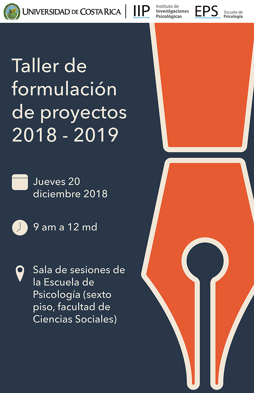 Taller de Formulación de Proyectos 2018 - 2019